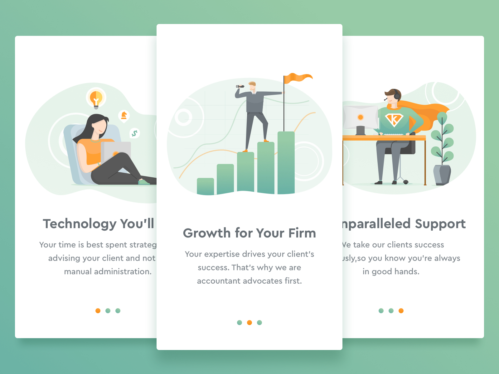 Featured Card / Marketing Tasks for Payroll, HR SAAS company accountants company strategy firm growth hr illustrations payroll saas software support user friendly