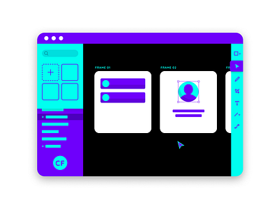 Vibrant Wireframing Tool