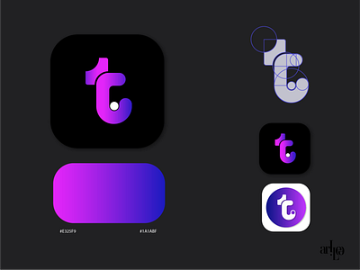 Tumblr app design app branding design graphic design logo tumblr vector