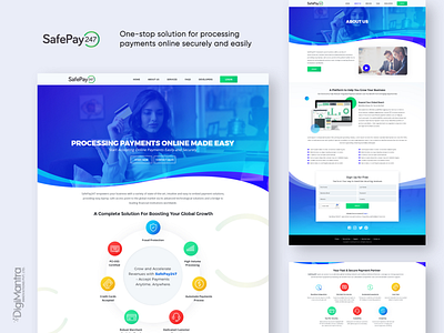 SafePay 247 3d animation branding design graphic design illustration logo ui ux vector webdesign websitedesign