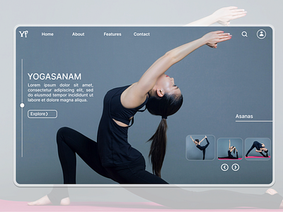 Website Design - Yoga fit