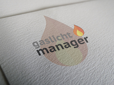 Gaslicht Manager Logo fire gas logo