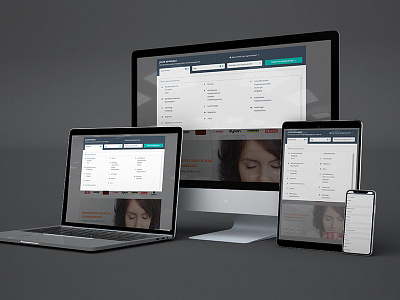 Homepage product selector on fiyo.nl homepage product selector