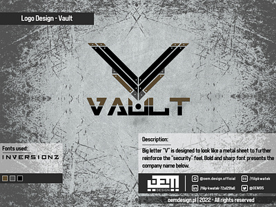 Logo Design - Vault