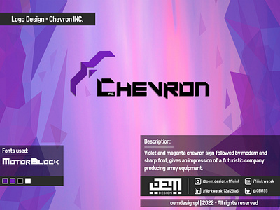 Logo Design - Chevron INC.