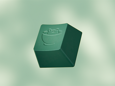 Osume custom keycaps - C4D/Redshift