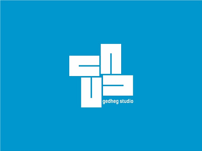 Logo GS (Gedheg Studio) graphicdesign gs initial letter logo photography studio