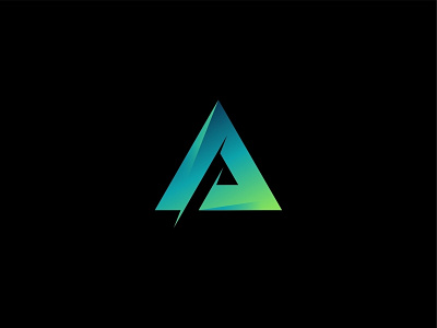 A Logo Abizaska a brand branding creative enjoy font identity initial logo logotype smart typography