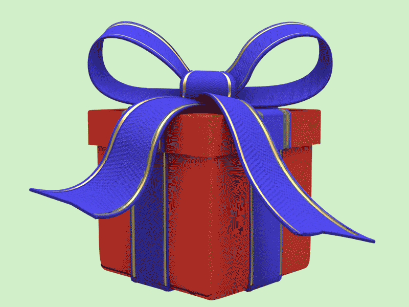 Gift by Rafael de Pádua on Dribbble