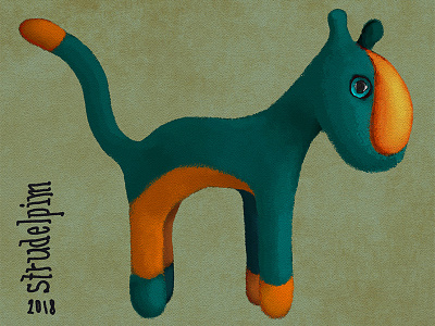 Strudelpim Illustration animation cat character design dog fantasy horse illustration mugo e o feiticeiro serie strudelpim
