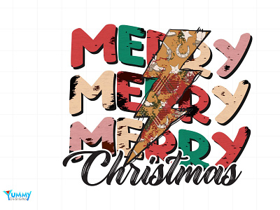 Merry Christmas Leopard Print Bolt Png, Christmas Png reindeer png