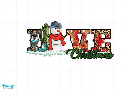 Howdy Love Christmas Sublimation, Christmas Png