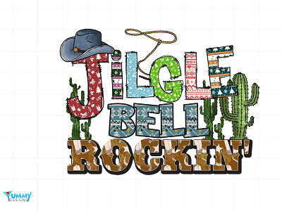 Jingle Bell Rockin' Sublimation, Christmas Png