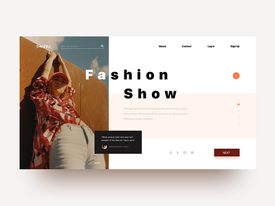 FaceYL. web design interface ui ux we web webdesign