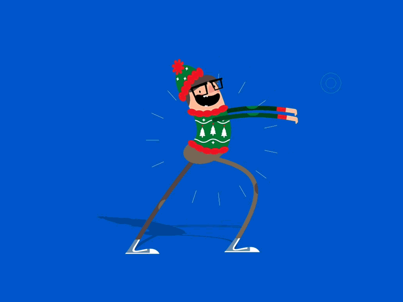 May the Joy be with you! 2d animation animagic animation character christmas dance dancing holiday loop toonboom