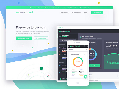 WeSave Conseil | LandingPage