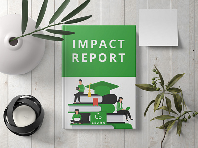 Report design Uplearn book book design branding design ebook ebook design graphic design illustration report report design vector