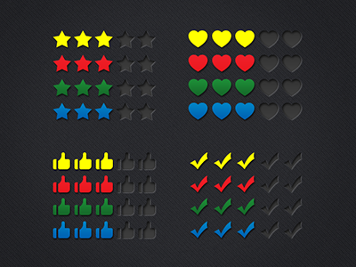 Ratings Icons