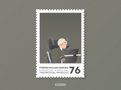 Stephen Hawking artist graphicdesign hawking history illustration physic restinpeace science stephenhawking theoretical time