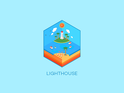 Isometric : Lighthouse