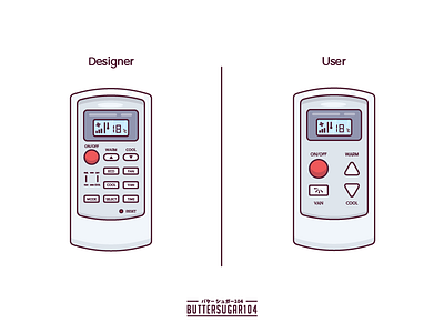 Designer l User design developer graphic illustration minimalist remote remote control ui user user interface ux vector