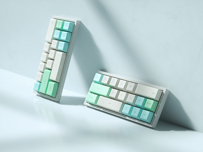 Pastel Keyboard 1/3