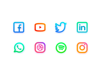 Social media icons flat illustration icon icon design icon set iconography icons icons design icons pack icons set iconset social app social media socialmedia vector art vector artwork