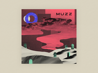 10x20 - 5: Muzz - Muzz 10x20 cacti clouds collage desert interpol moon music music app muzz muzz red western sky sand sun texture top albums