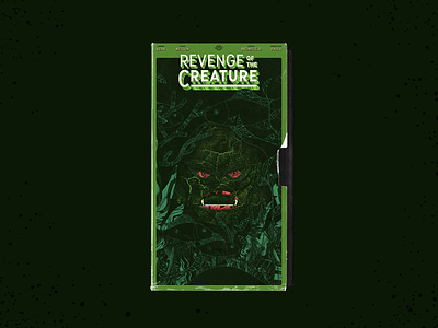 Revenge of the Creature vhs cover