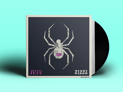 OJ Single Cover album lips olivia jean record spider third man records vinyl web