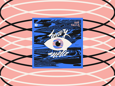 No. 3 - Heavy Meta ~ Ron Gallo 10x17 album eye heavy meta lines pattern ron gallo texture warp