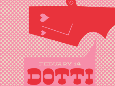 Dotti and a Riff flyer (Local Love)