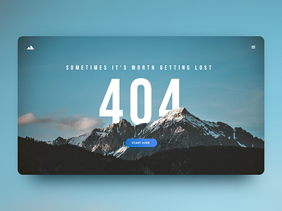 #DailyUI 08 — 404 Page