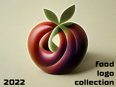 Food logo collection 2022 3d animation branding graphic design logo