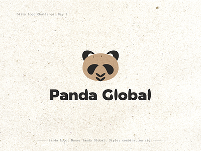 Panda Logo. #dailylogochallenge brand branding design graphic design icon illustration logo panda pandalogo vector