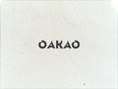 Logo for Fashion Brand Wordmark. Name: OAKAO brand branding dailylogoshallenge design graphic design icon logo vector