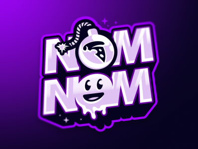 NON NOM Logo branding design esports gaming identity illustration letter logo mark mascot