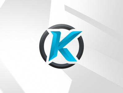 K Logo branding design esports gaming identity illustration letter logo mark mascot