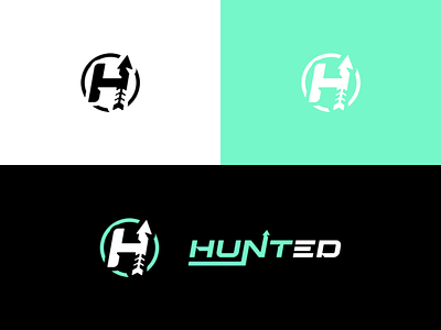 Hunted Logo Design branding design esports gaming identity illustration logo ui ux vector