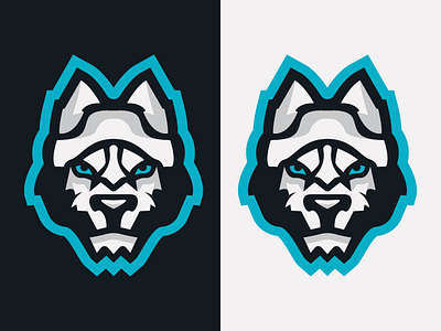 HUSKY | Premade Mascot Logo esports gaming husky logo mascot sale wolf
