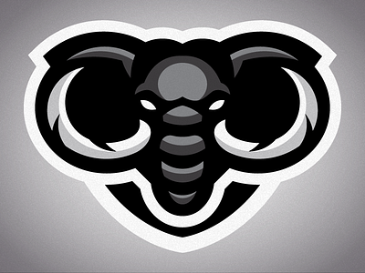 Elephant Mascot Logo apparel branding elephant illustration india logo mascot muay naladesigns sports thai traditional