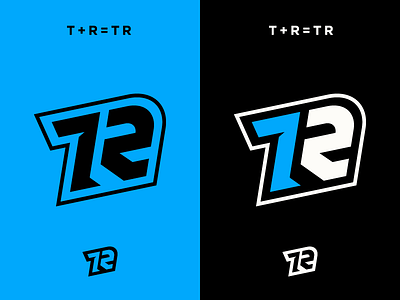 Typhography Logo TR icon logo mark monogram r tom tr