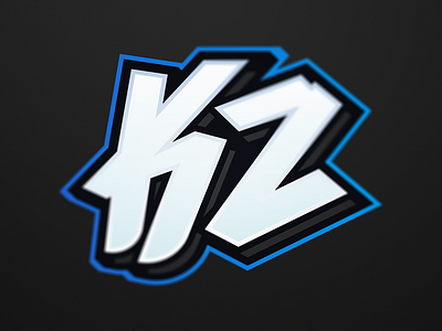 KZ Logo identity letter logo mark monogram symbol