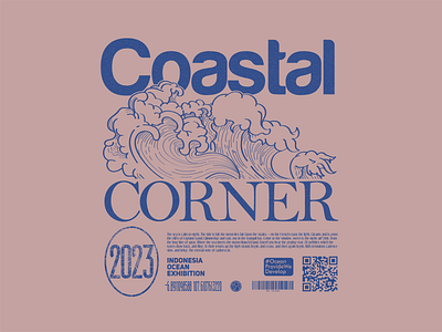 Merch - Coastal Corner Tees branding design graphic design illustration logo merch minimal typography