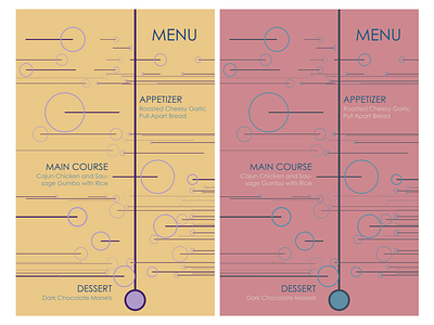 Morselation - Final Menu design graphic design illustration