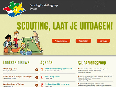 Scouting website