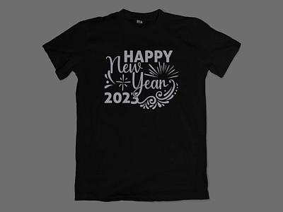 Happy New Year 2023 T- shirt Design