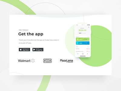 Cero.Cash app design landing page ui web