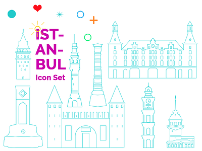 Istanbul Icon Set