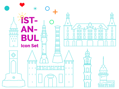 Istanbul Icon Set